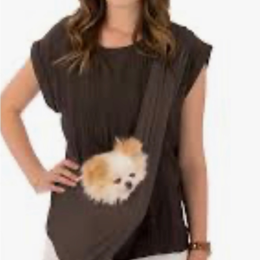 Susan Lanci sport pup sling - burgundy